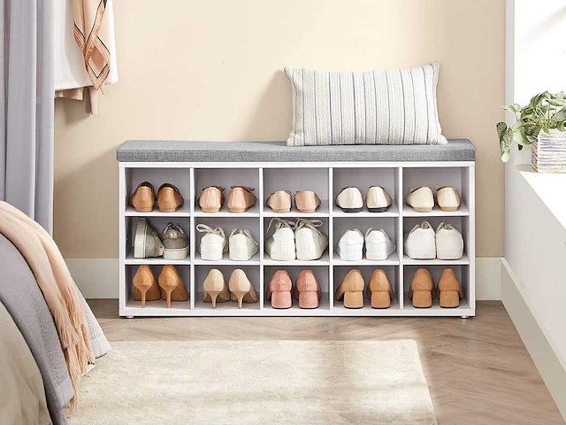 Schoenbank - 15 compartimenten - afbeelding 1 van  5