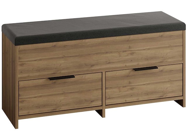 Schoenenkast cove shoe bench - duurzame melamine uitvoering - afbeelding 5 van  6