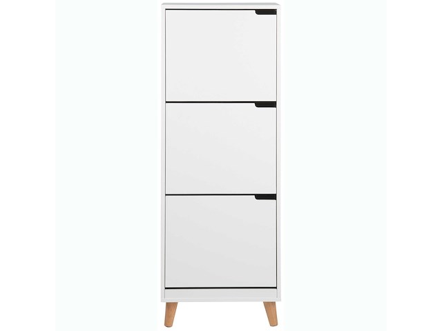 Schoenenkast mistra 47cm, 3 deuren - wit - afbeelding 7 van  7