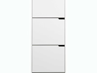 Schoenenkast mistra 47cm, 3 deuren - wit - afbeelding 7 van  7