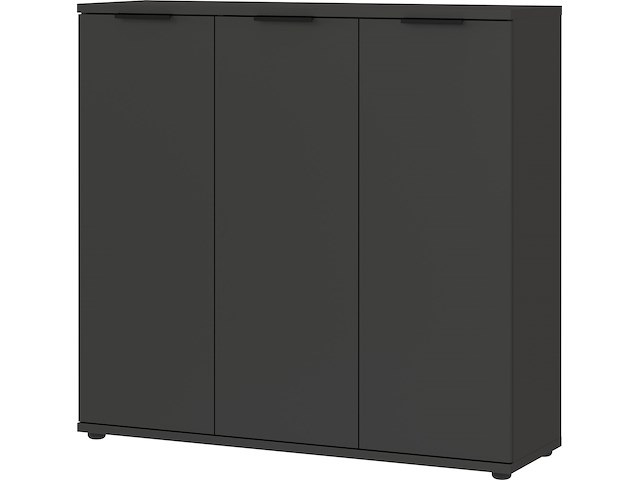Schoenenkast willian | 113 x 37 x 108 cm | antracietkleurig - afbeelding 3 van  5