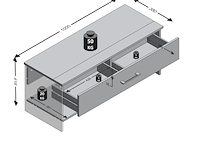 Schoenenkast/zitbank nala - afbeelding 7 van  7