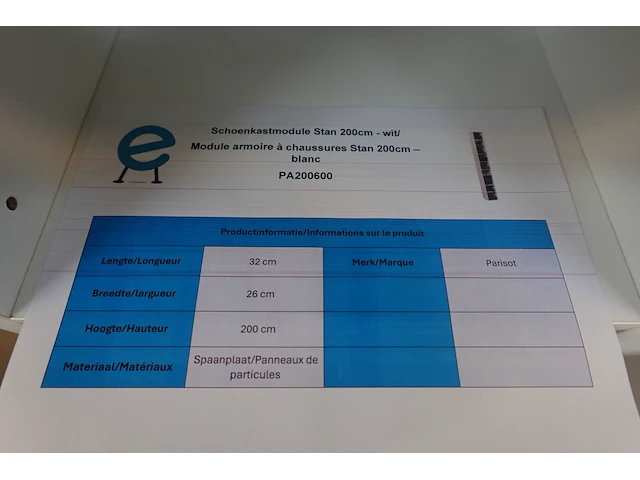 Schoenkastmodule stan - afbeelding 3 van  3