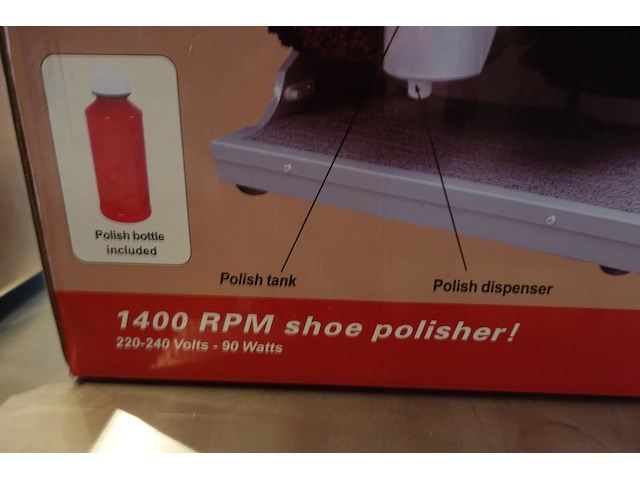 Schoenpolijsmachine - afbeelding 2 van  2