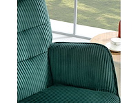 Schommelstoel, beukenglijders, dikke bekleding - afbeelding 6 van  9