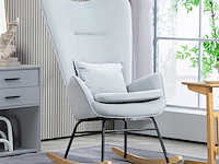 Schommelstoel met armleuningen, verpleegstoel - afbeelding 1 van  9