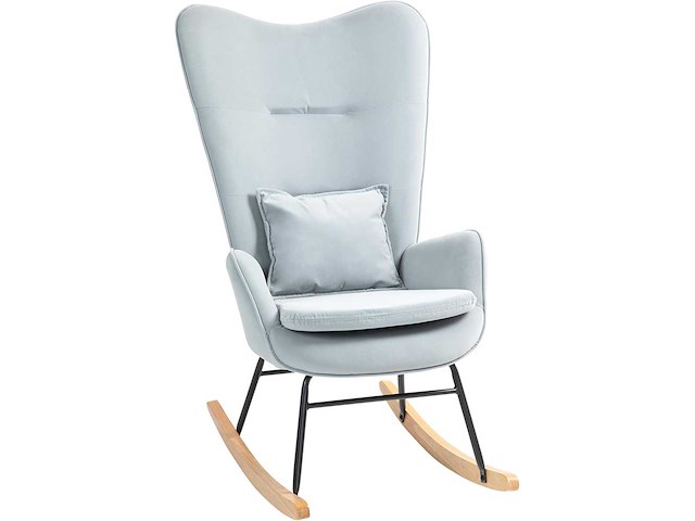 Schommelstoel met armleuningen, verpleegstoel - afbeelding 2 van  9