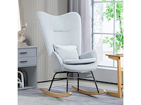 Schommelstoel met armleuningen, verpleegstoel - afbeelding 7 van  9