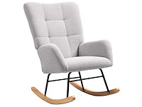 Schommelstoel, zachte hoes, dikke vulling - afbeelding 2 van  8