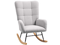 Schommelstoel, zachte hoes, dikke vulling - afbeelding 7 van  8