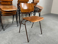 School-kantinestoel - canteen table (18x) - afbeelding 3 van  4