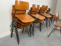 School-kantinestoel - canteen table (18x) - afbeelding 4 van  4