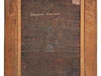 School of pourbus, portrait of johannes zurenus (jan van zuren) at the age of 75, dated 1591, oil on oak 49 x 38 cm. (19.28 x 14.96 in.), frame: 64 x 52 cm. (25.19 x 20.46 in.) - afbeelding 3 van  5