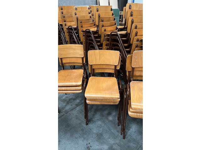 School stoel - schoolstoel (10x) - afbeelding 3 van  6