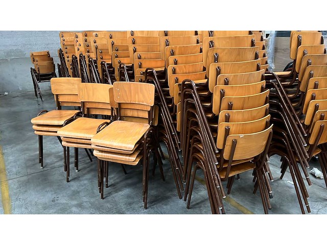 School stoel - schoolstoel (10x) - afbeelding 2 van  6