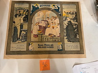 Schoolprent 1930era "advent" - afbeelding 1 van  1