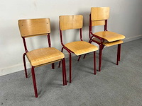 Schoolstoel - canteen chair (5x) - afbeelding 3 van  6