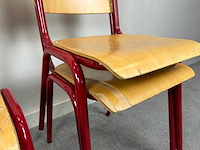 Schoolstoel - canteen chair (5x) - afbeelding 6 van  6