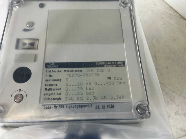 Schoppe&faeser industriële meetapparatuur - afbeelding 5 van  9