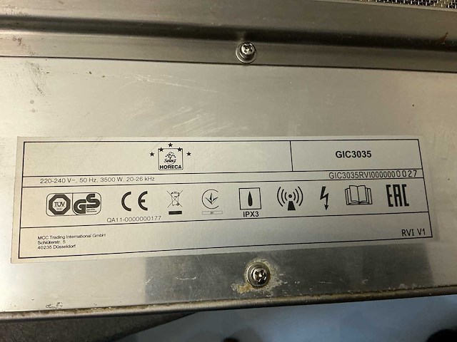 Schott ceran inductievuur overige koken / bakken / grillen - afbeelding 3 van  3