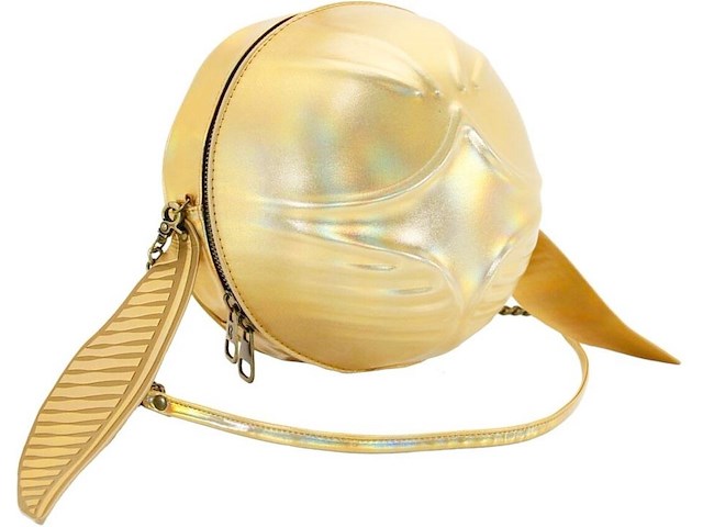 Schoudertas golden snitch goudkleurig - harry potter - afbeelding 1 van  4