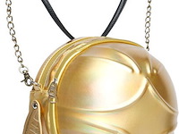 Schoudertas golden snitch goudkleurig - harry potter - afbeelding 2 van  4