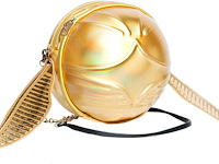 Schoudertas golden snitch goudkleurig - harry potter - afbeelding 3 van  4
