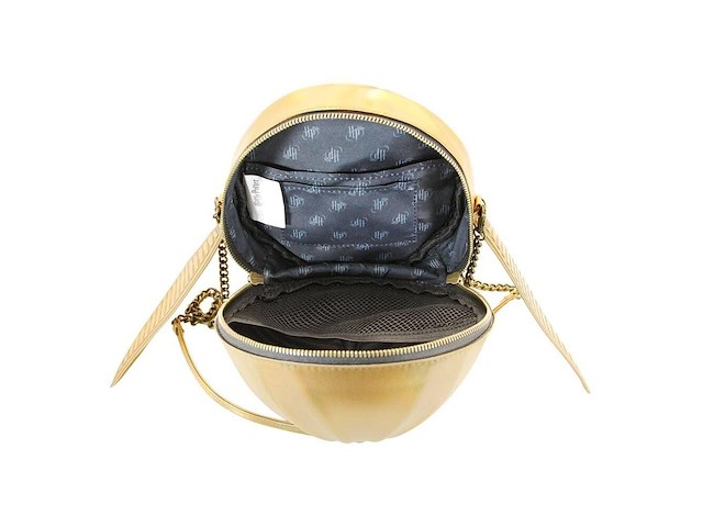 Schoudertas golden snitch goudkleurig - harry potter - afbeelding 4 van  4