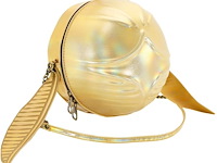 Schoudertas golden snitch goudkleurig - afbeelding 1 van  4