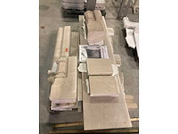 Schouw in bourgondische witsteen: savonnières (met breuk) - afbeelding 3 van  9