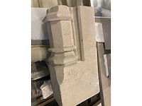 Schouw in bourgondische witsteen: savonnières (met breuk) - afbeelding 4 van  9