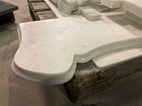 Schouw witte marmer carrara - afbeelding 3 van  12
