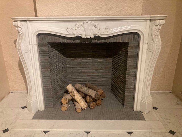 Schouw witte marmer carrara - afbeelding 1 van  12