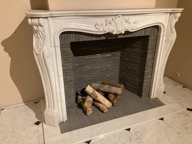 Schouw witte marmer carrara - afbeelding 6 van  12