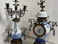 Schouwgarnituur delft - afbeelding 1 van  3