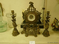 Schouwklok brons - afbeelding 3 van  3