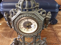 Schouwklokje kunstbrons - afbeelding 3 van  3