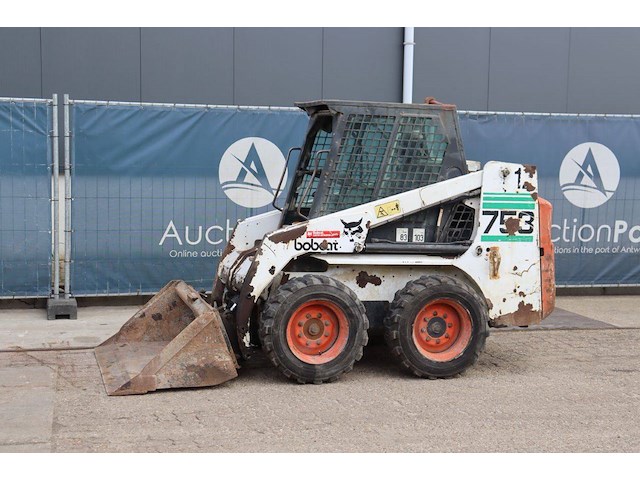 Schranklader bobcat 753 diesel 1993 - afbeelding 1 van  1