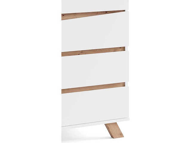 Schrijfstijl - mat wit met eikenachtige details - afbeelding 6 van  6