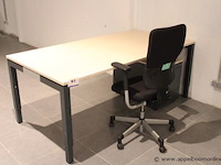Schrijftafel plus ladenblok en bureastoel - afbeelding 1 van  1
