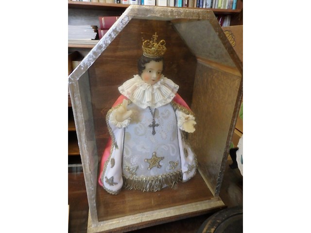 Schrijn met jezus van praag - afbeelding 1 van  1