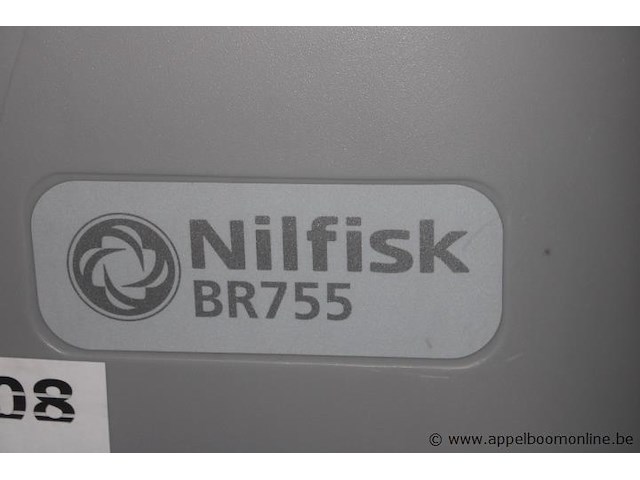Schrobmachine, nilfisk, br755, 24v, sn 4000153986, werking niet gekend - afbeelding 2 van  4