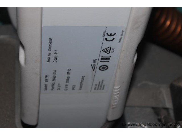 Schrobmachine, nilfisk, br755, 24v, sn 4000153986, werking niet gekend - afbeelding 4 van  4