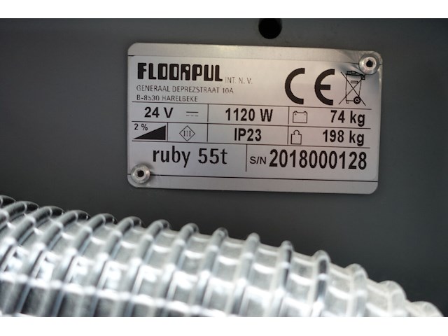 Schrobzuigmachine floorpul - afbeelding 3 van  11