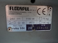 Schrobzuigmachine floorpul - afbeelding 7 van  15