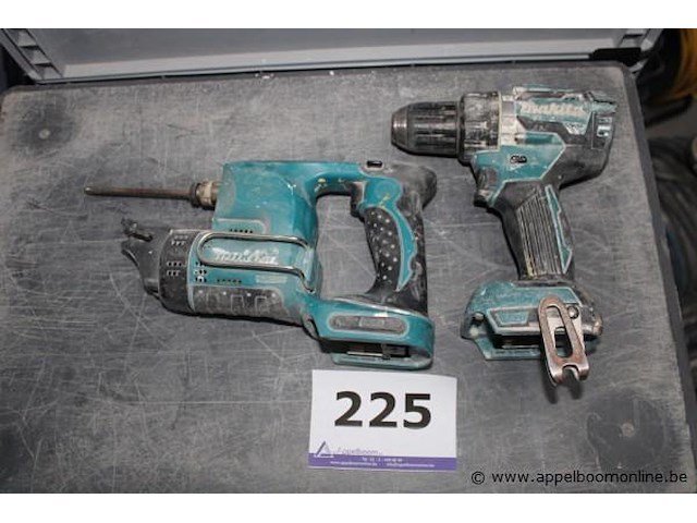 Schroefautomaat - makita - bfr440 accuboormachine - makita - ddf484 - afbeelding 1 van  3