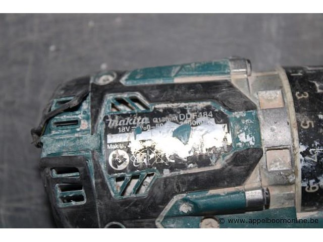 Schroefautomaat - makita - bfr440 accuboormachine - makita - ddf484 - afbeelding 3 van  3