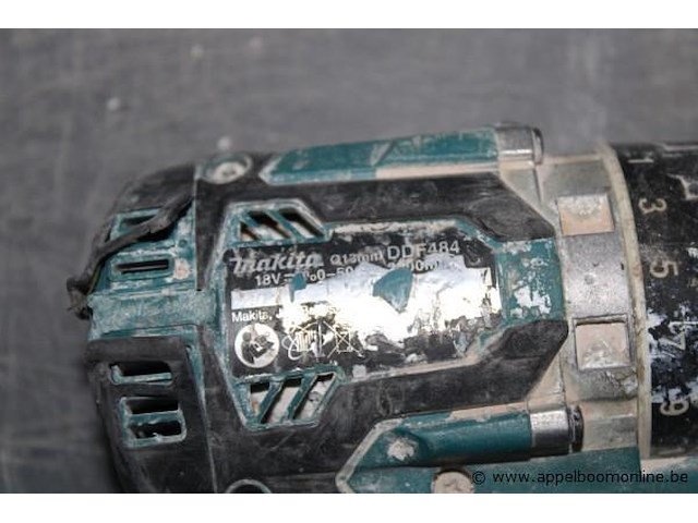 Schroefautomaat - makita - bfr440 accuboormachine - makita - ddf484 - afbeelding 3 van  3