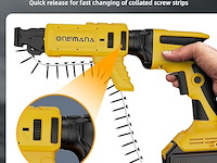 Schroefbevestiging voor pistool, geschikt voor dewalt dcf620 - afbeelding 6 van  6