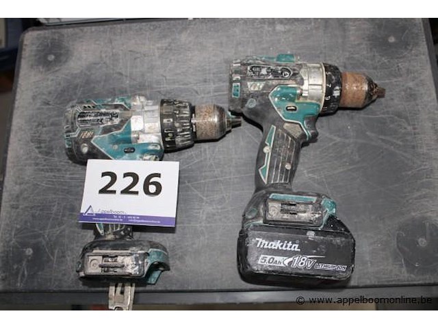 Schroefboormachine - makita - dhp481 slagschroevendraaier - makita - afbeelding 1 van  3